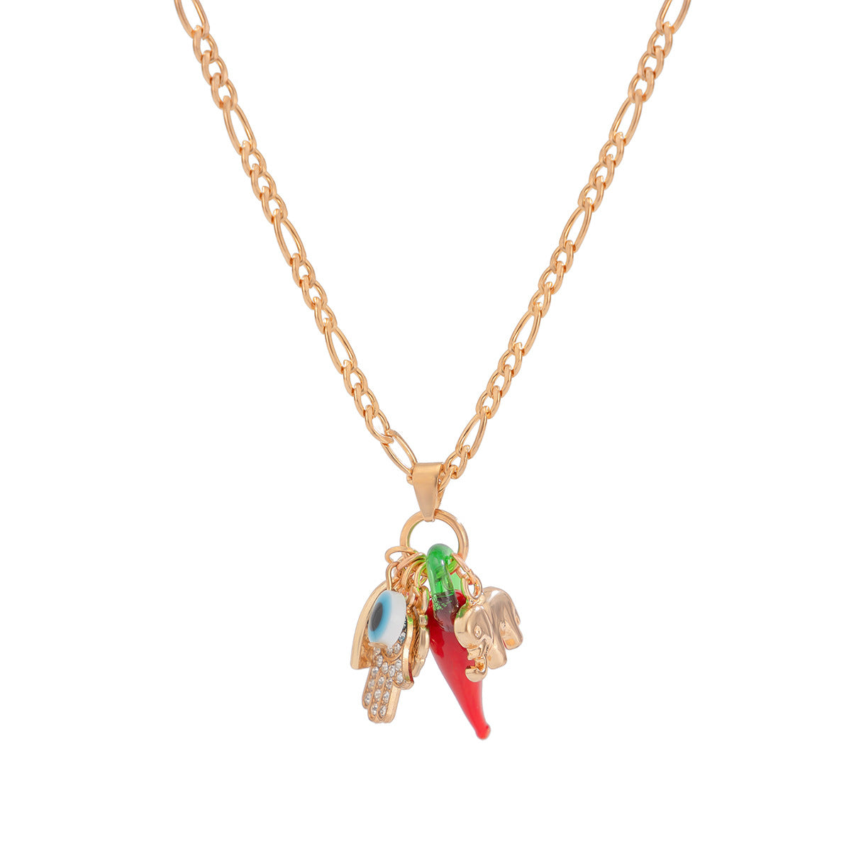 Collana Pendente Mano di Buddha e Conchiglia