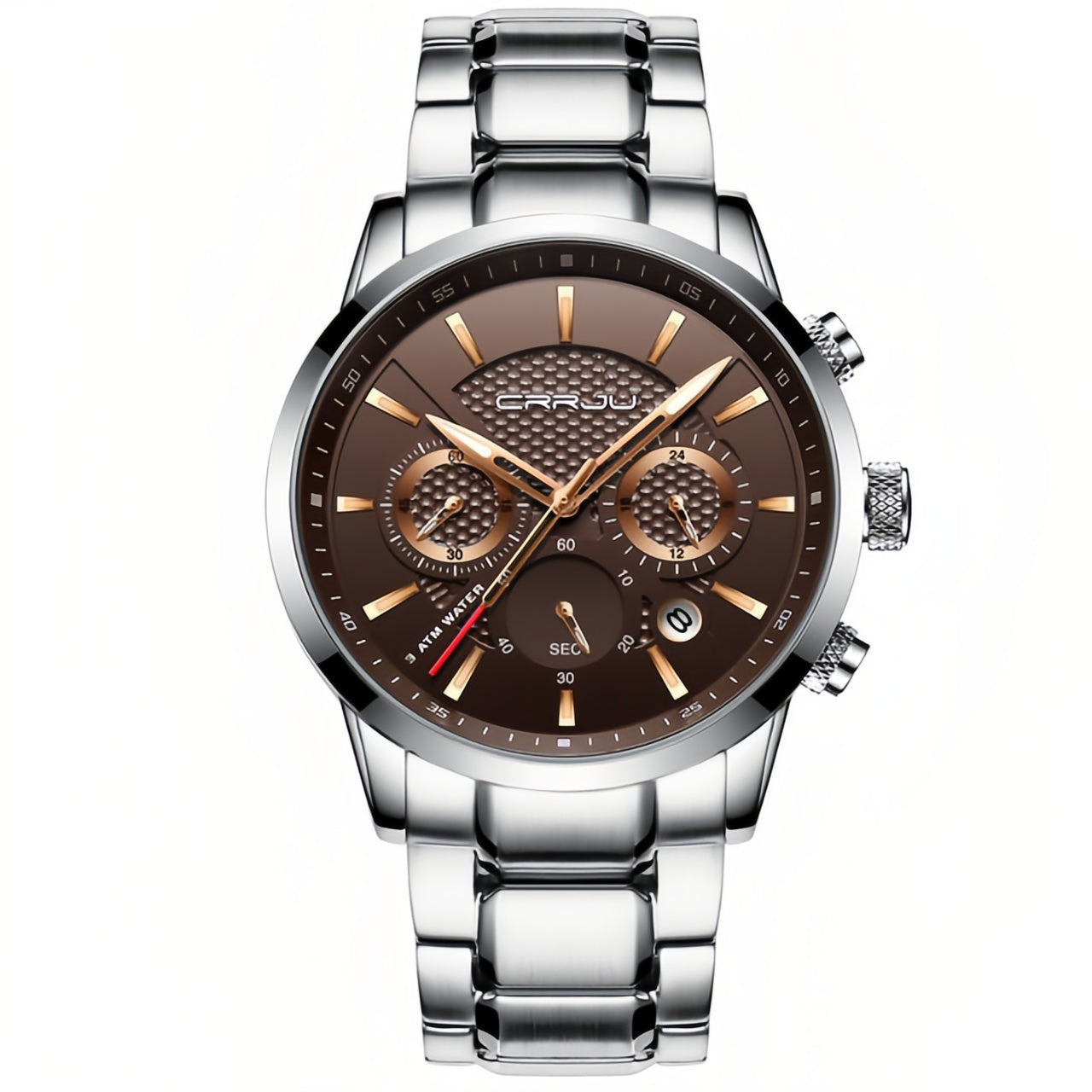 CRRJU Chronograph Men's Watch – Elegance & Precision in Every Detail