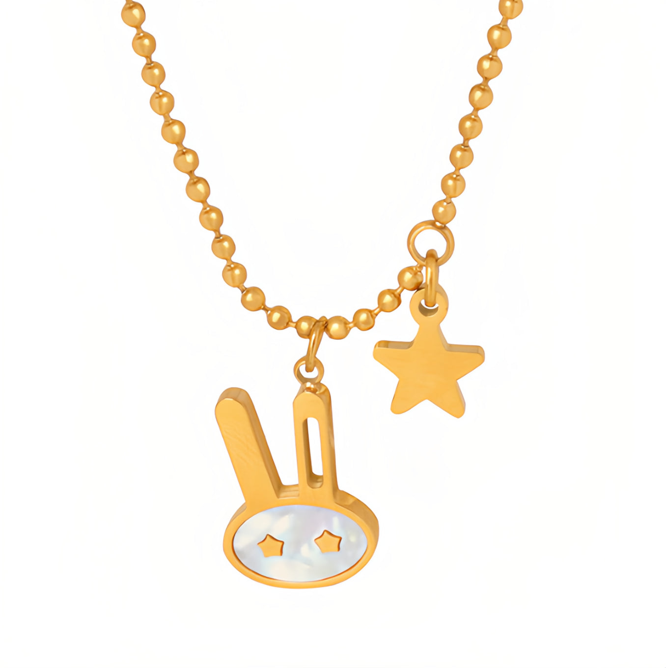 Starlight Bunny Necklace - Un Portafortuna Fashion per Piccoli Sognatori