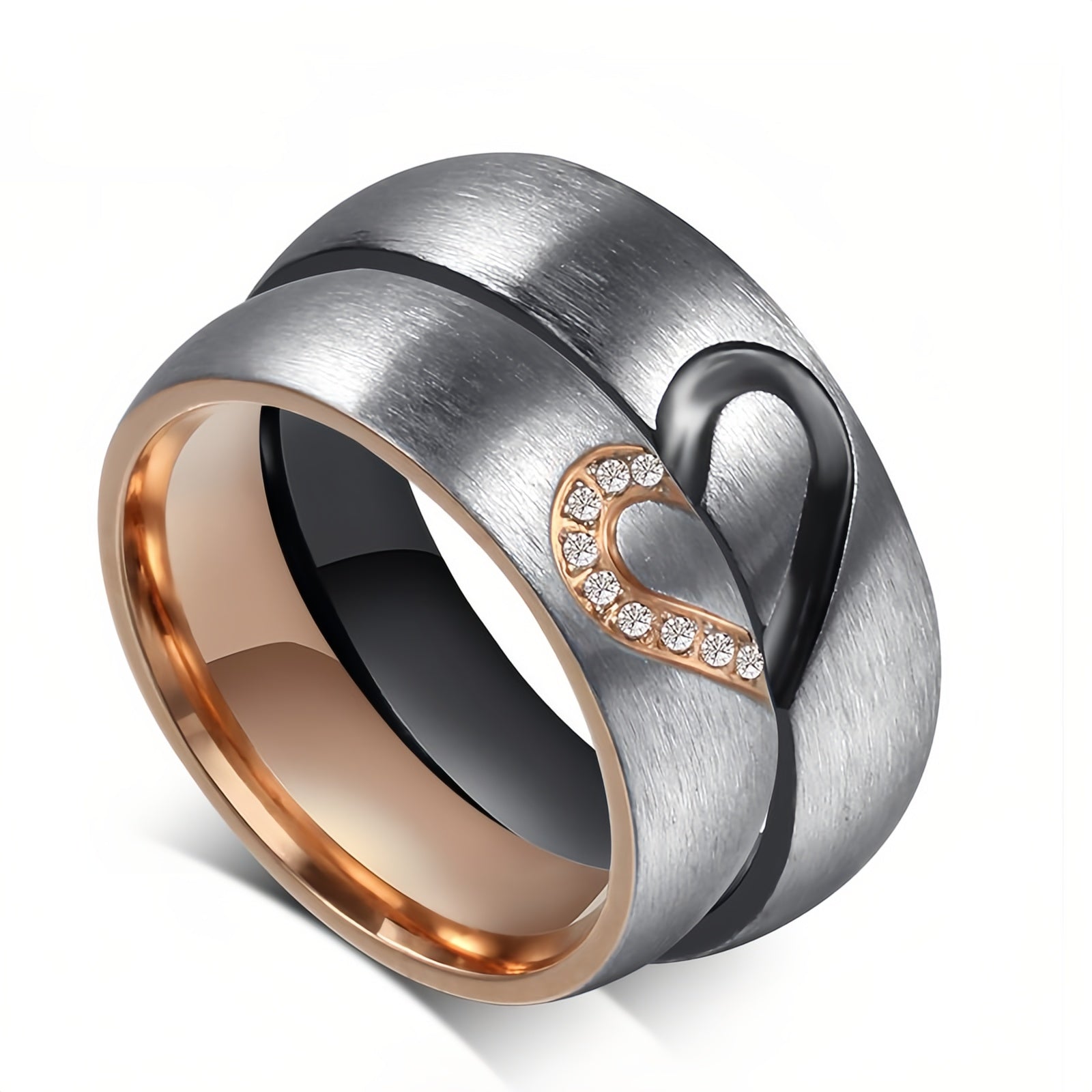 Vonx Love Heart Promise Rings - Simbolo Eterno del Tuo Amore