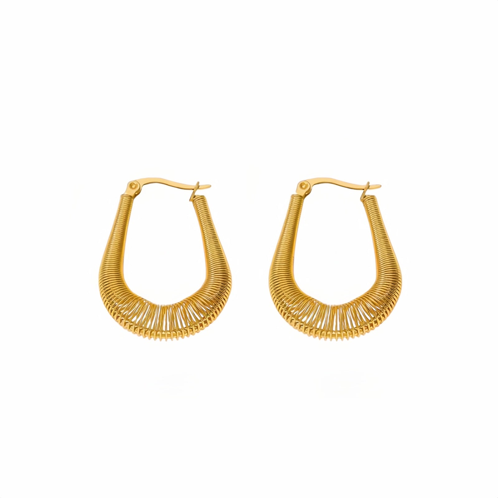 Orecchini a U - Eleganza Minimalista con un Tocco Audace