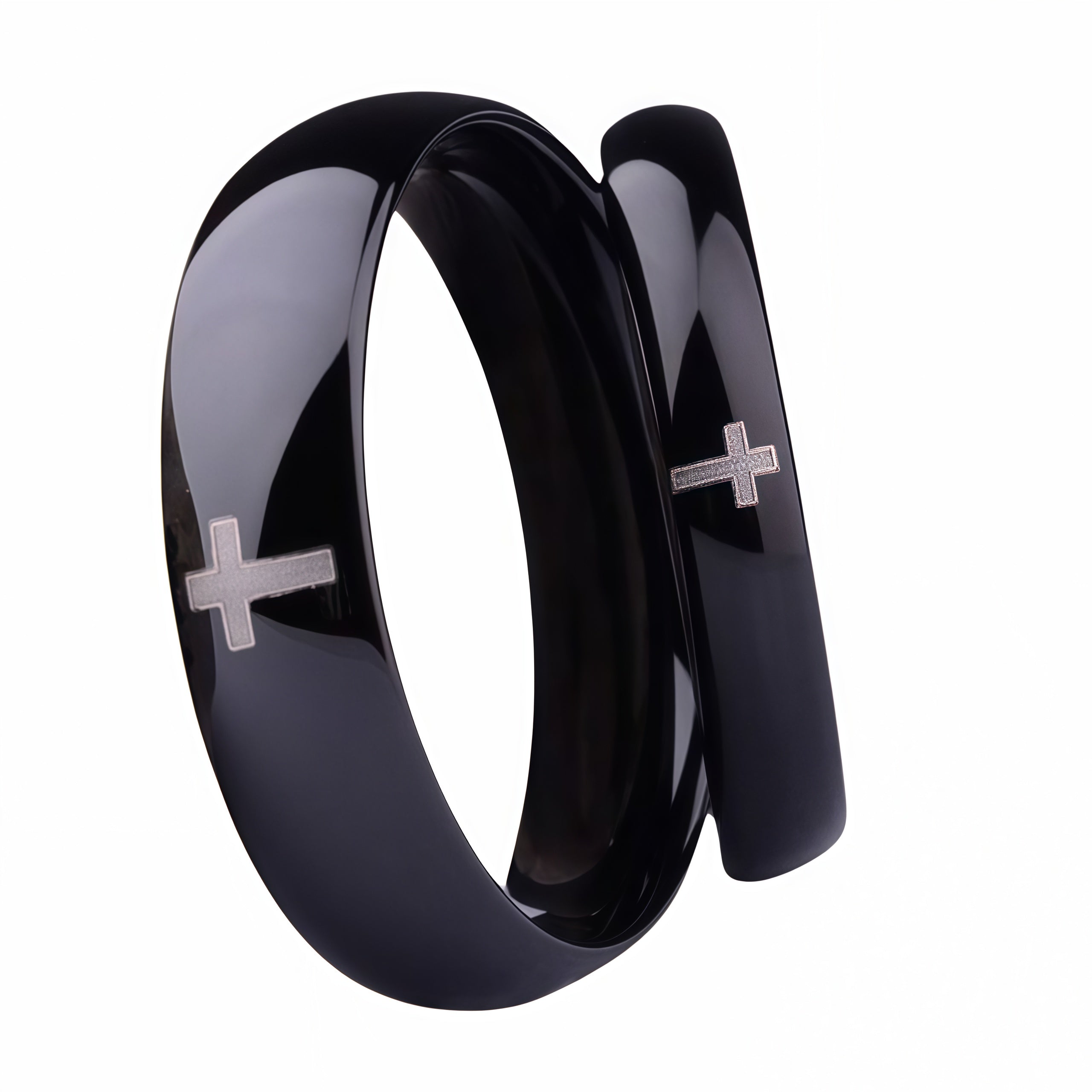 Anello Croce in Acciaio Inossidabile: Simbolismo e Stile Senza Tempo