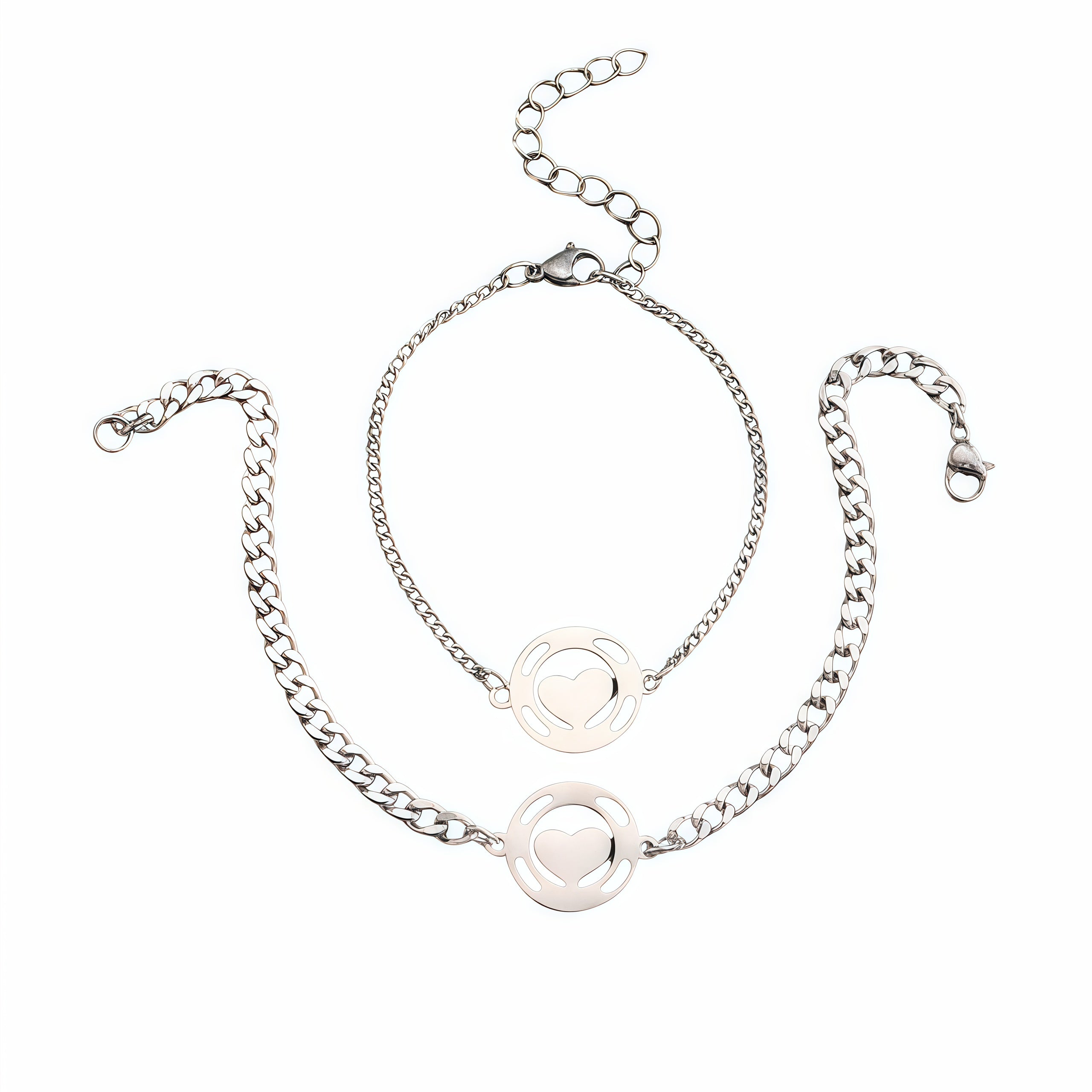 Minimalismo Elegante: Il Bracciale in Acciaio Inossidabile