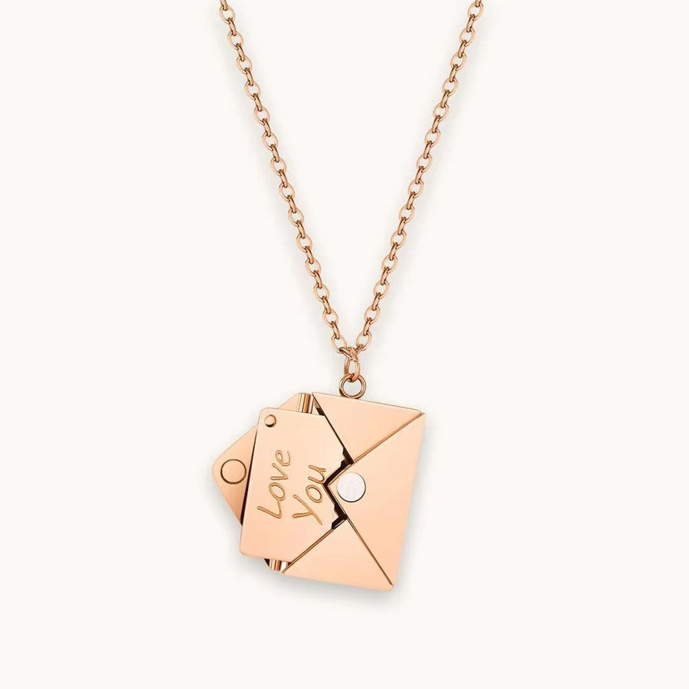 Love Lock Pendant Necklace