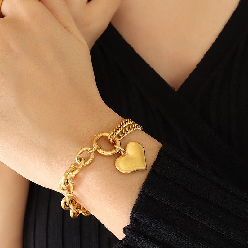 Love Link Bracelet - Un Simbolo d'Amore Indistruttibile