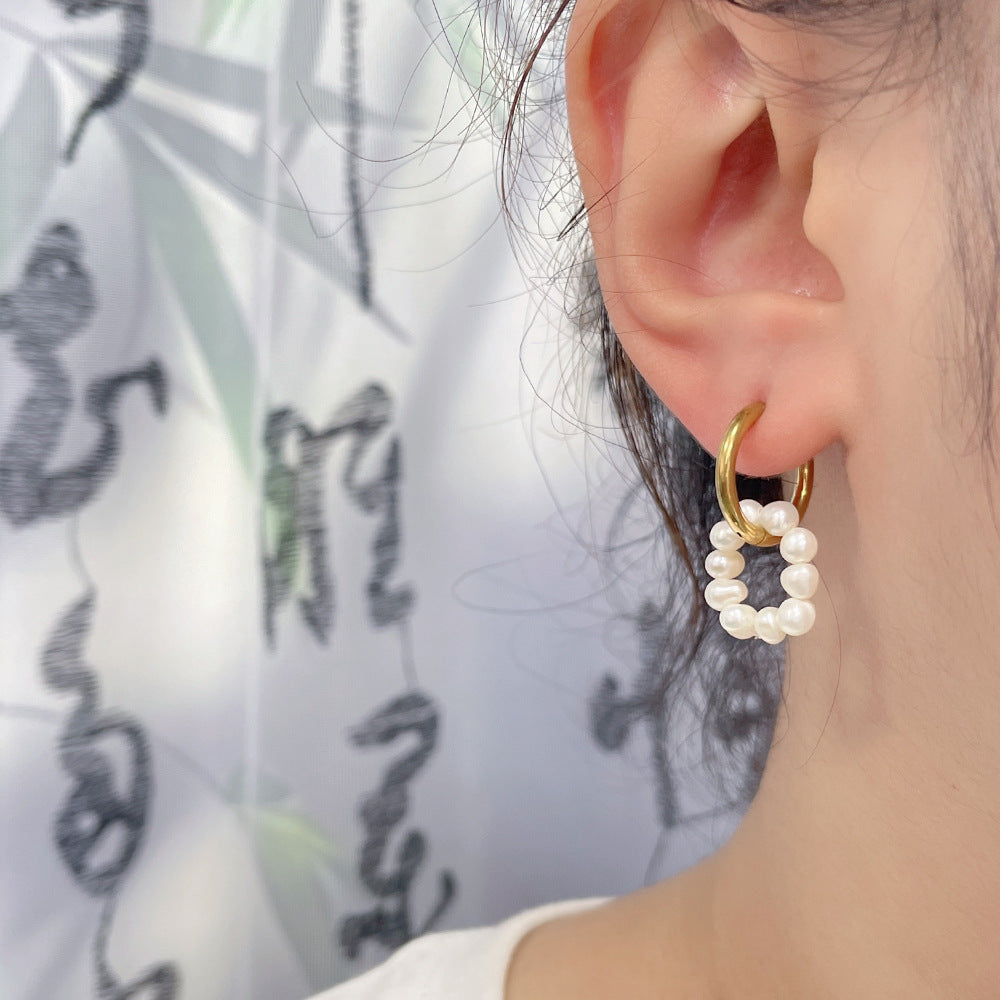 Versailles Pearl Earrings - Eleganza Rinascimentale Moderna