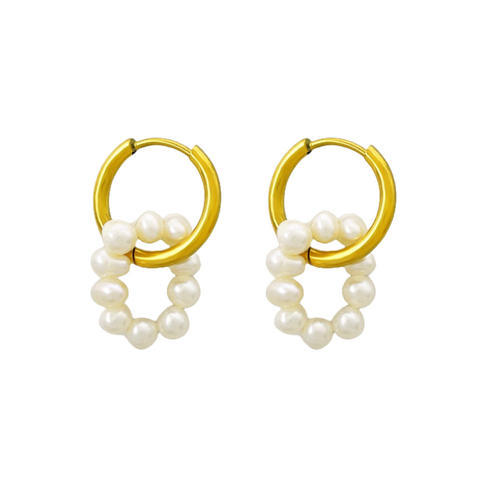 Versailles Pearl Earrings - Eleganza Rinascimentale Moderna