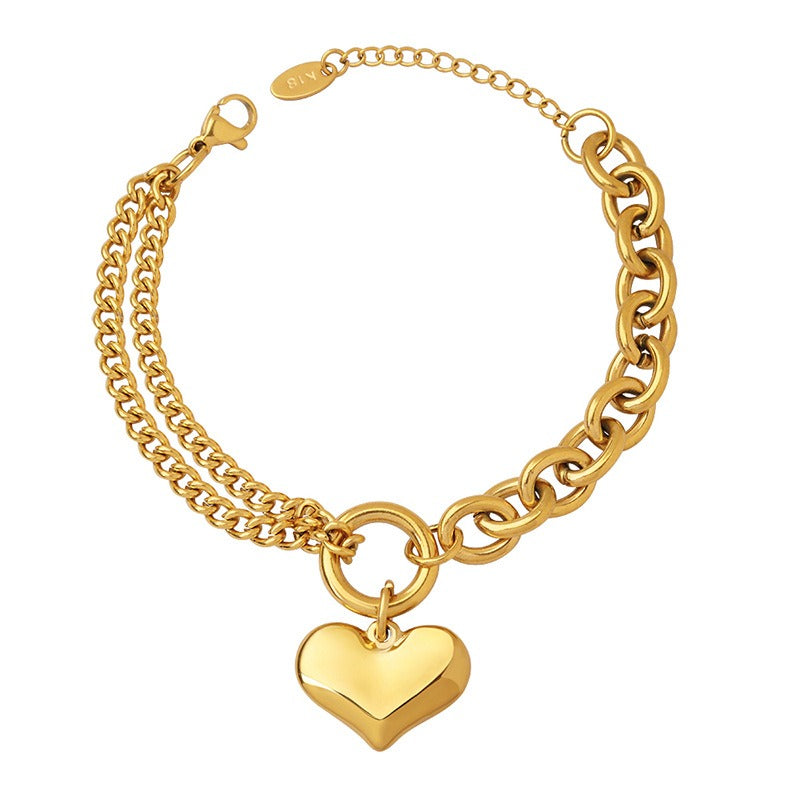 Love Link Bracelet - Un Simbolo d'Amore Indistruttibile