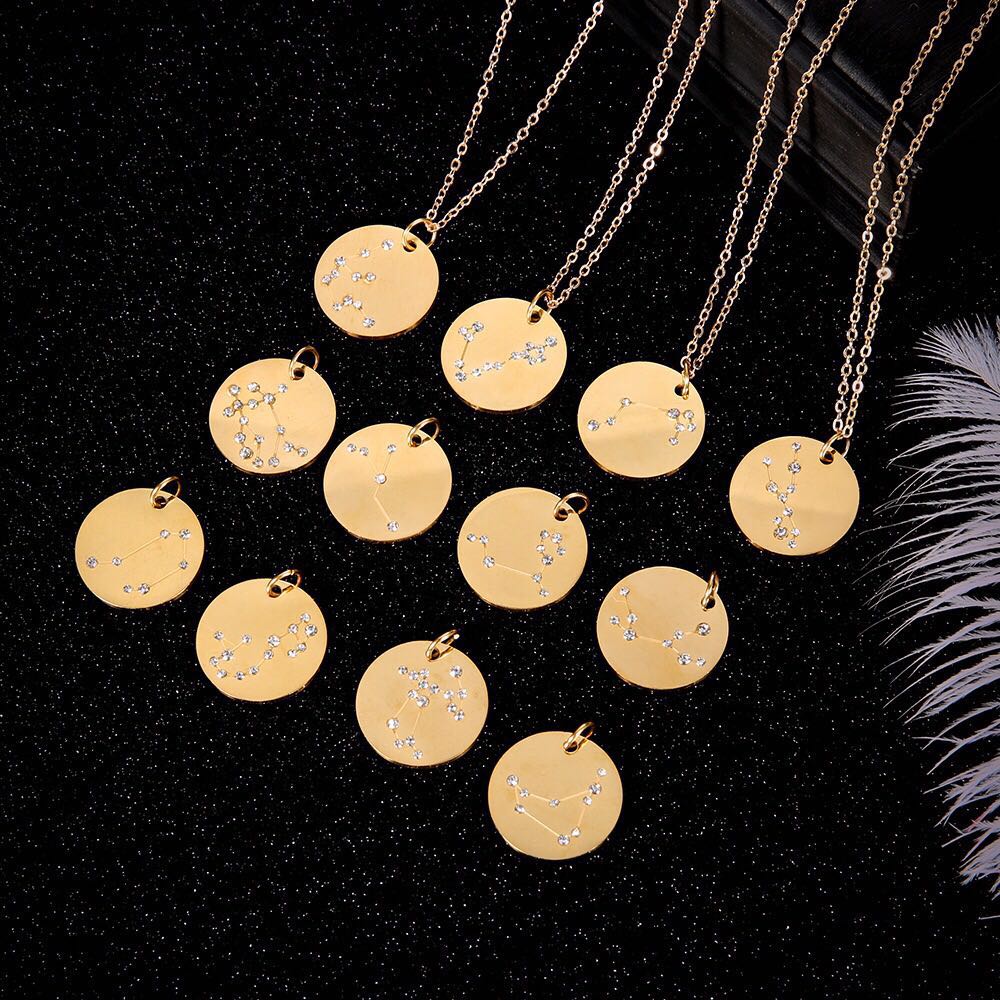 Celestial Charm Necklace - Your Zodiac, Your Style