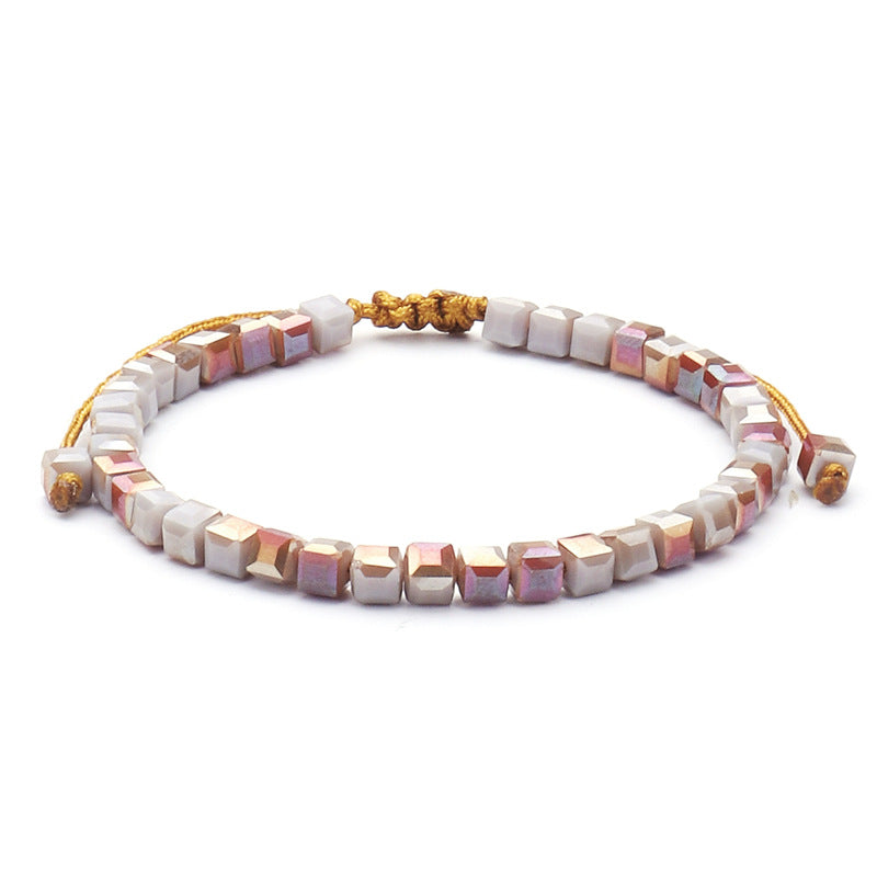 Bracciali dell'Amicizia in Cristallo Colorato