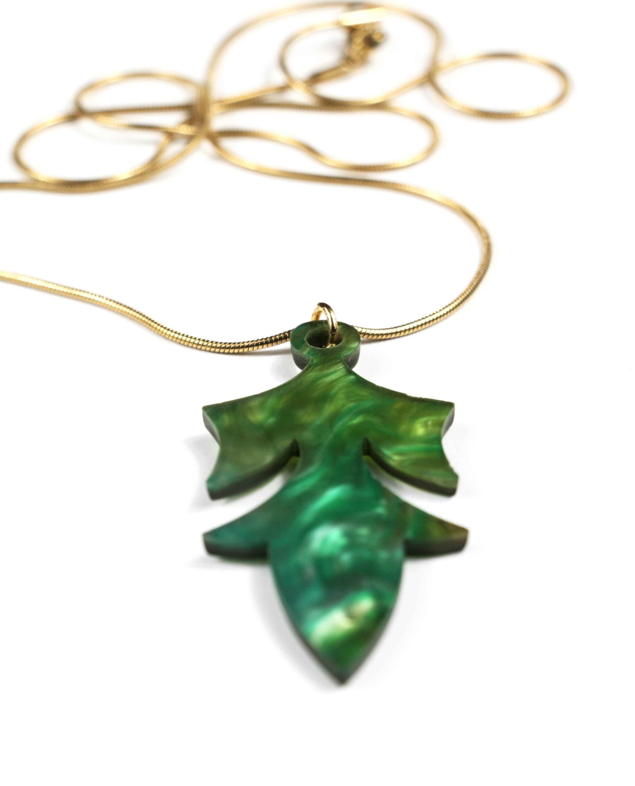 Verde & Sole – Collana Marmo Glam