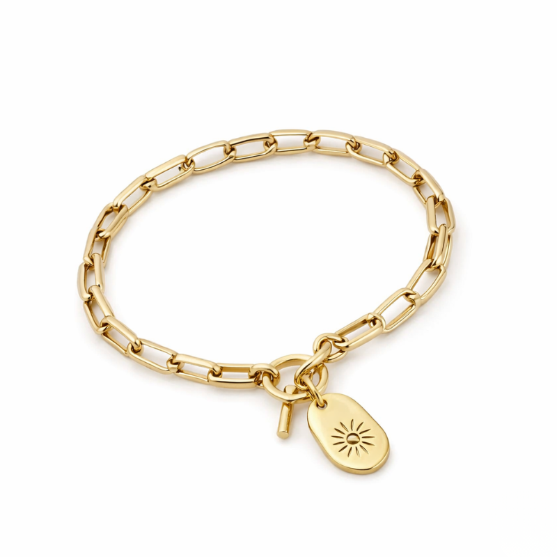 Bracciale Soleil – Argento 925 Placcato Oro 18K