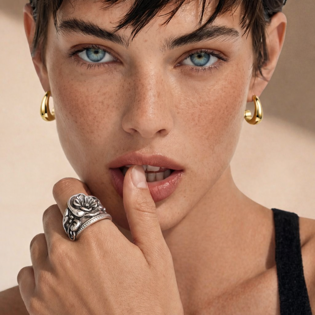 Anello Donna con Fiore – Semplice, Unico e Romantico