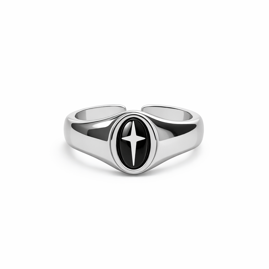 Cross Star Cold All Match Ring