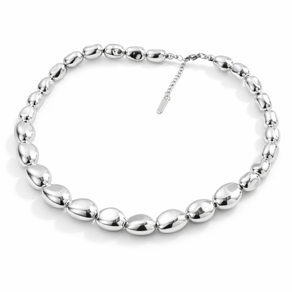 Collana "Battito Metallo" — Il ritmo che porti con te