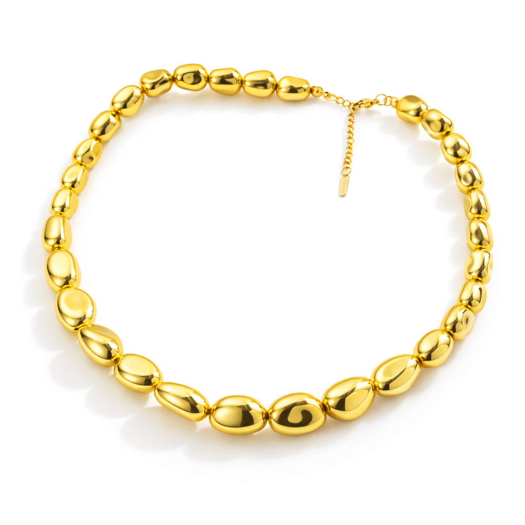Collana "Battito Metallo" — Il ritmo che porti con te