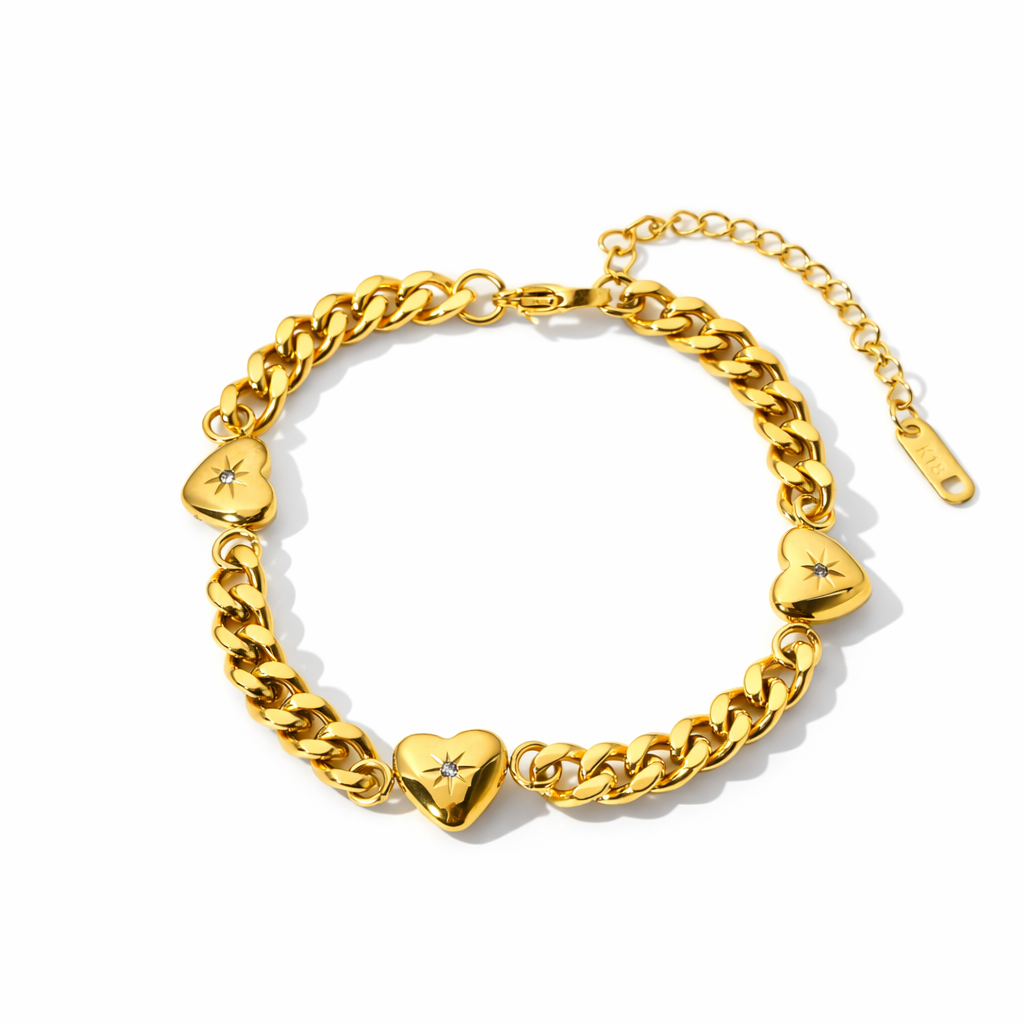 Collana Cuban Chain Placcata Oro 18k