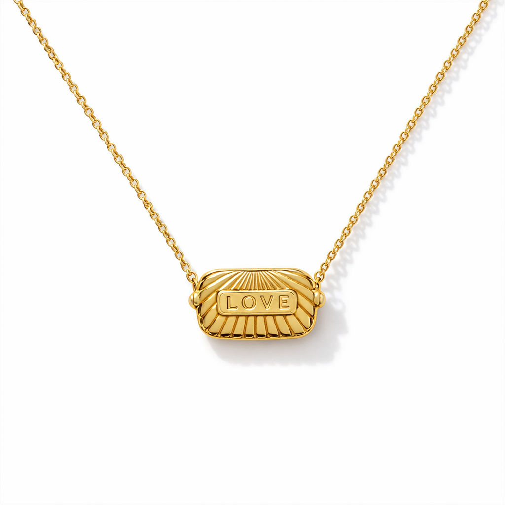 Collana "LOVE" in Argento 925 — Porta l'Amore Sempre con Te
