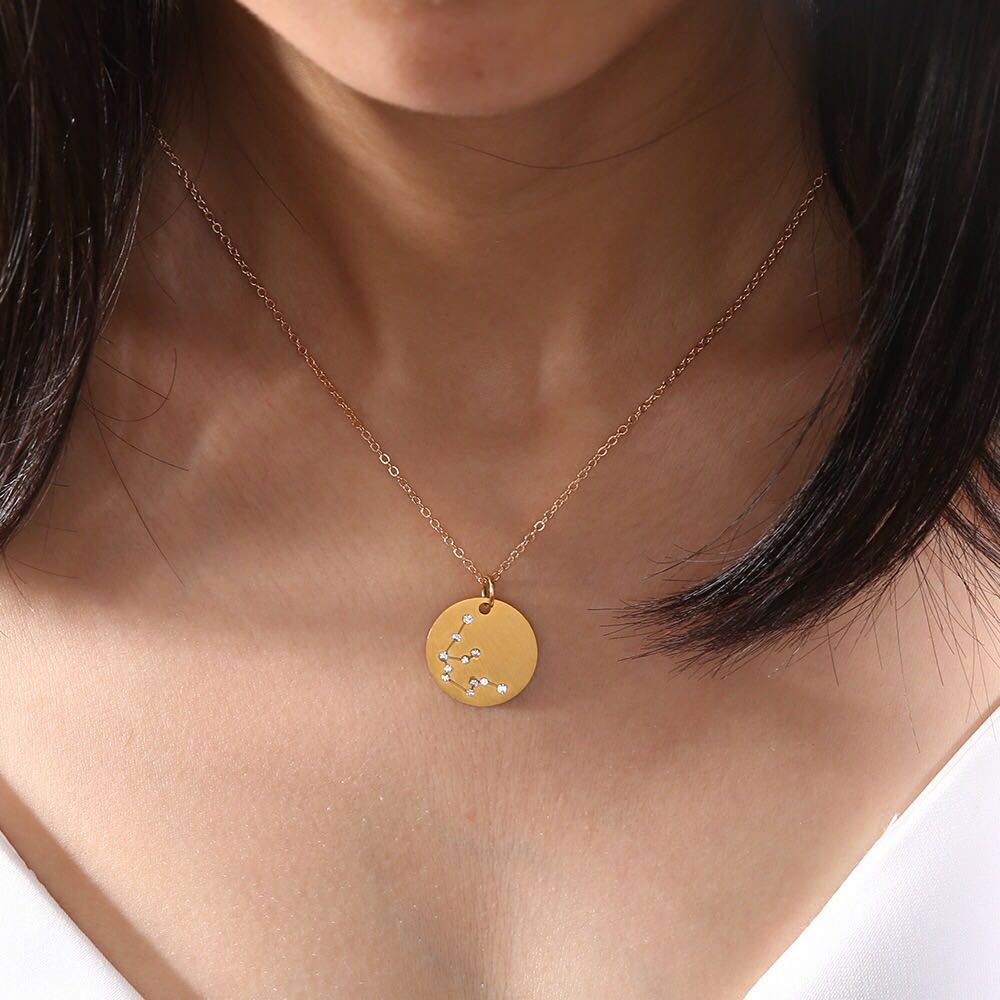 Celestial Charm Necklace - Your Zodiac, Your Style
