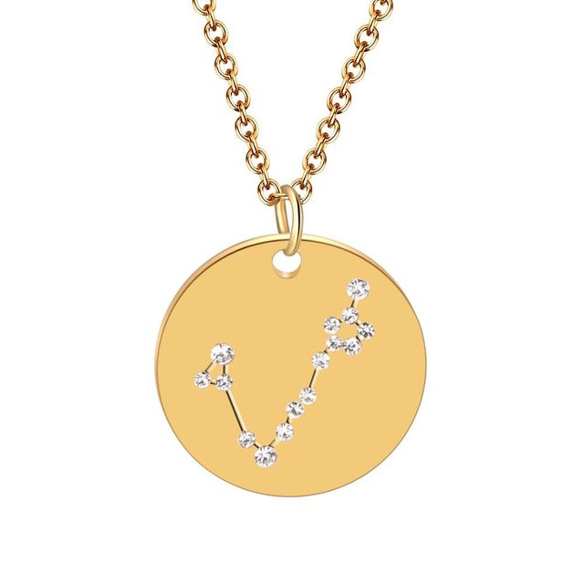 Celestial Charm Necklace - Your Zodiac, Your Style