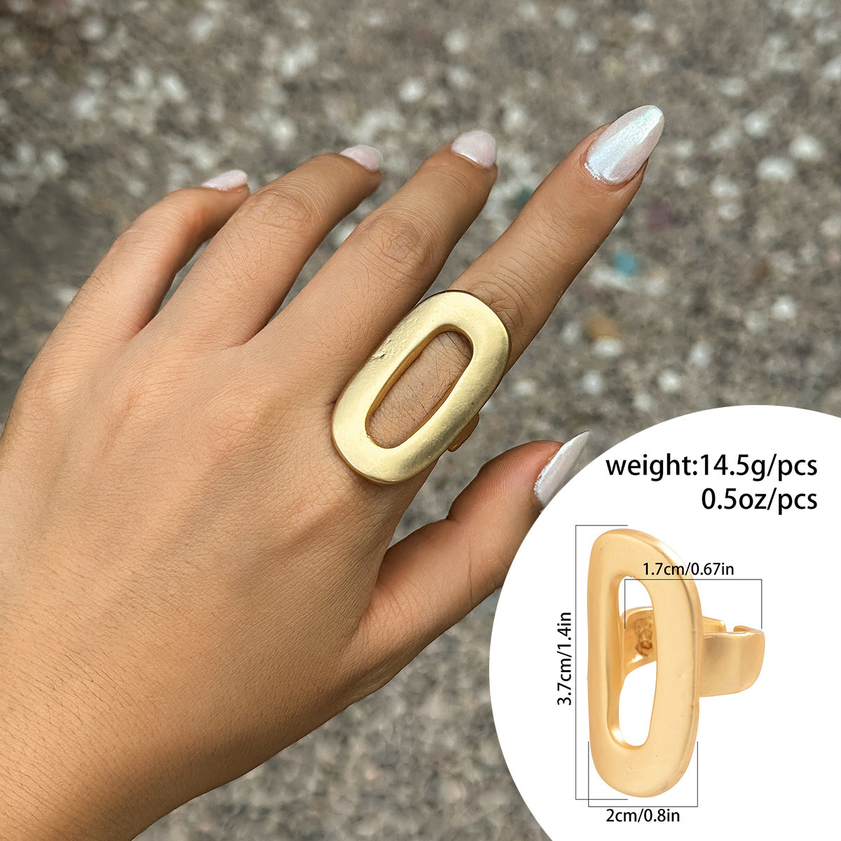Anelli Elastici Geometrici in Lega Dorata