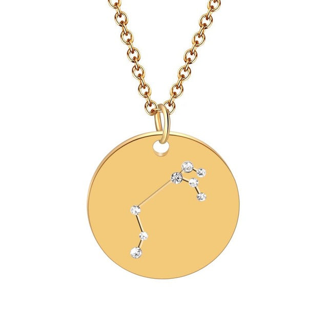 Celestial Charm Necklace - Your Zodiac, Your Style
