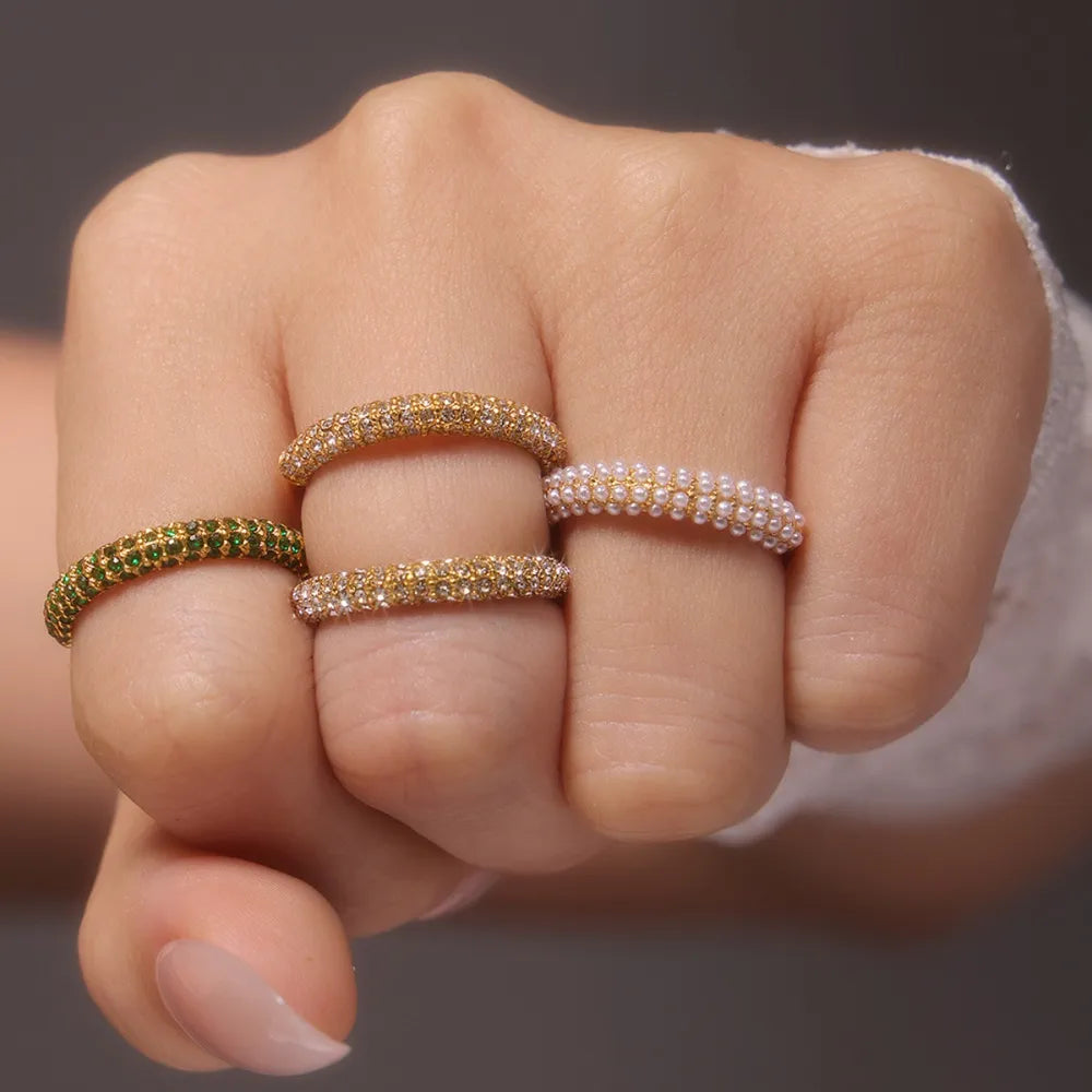 Anello Zirconi Luxury - Eleganza Senza Tempo