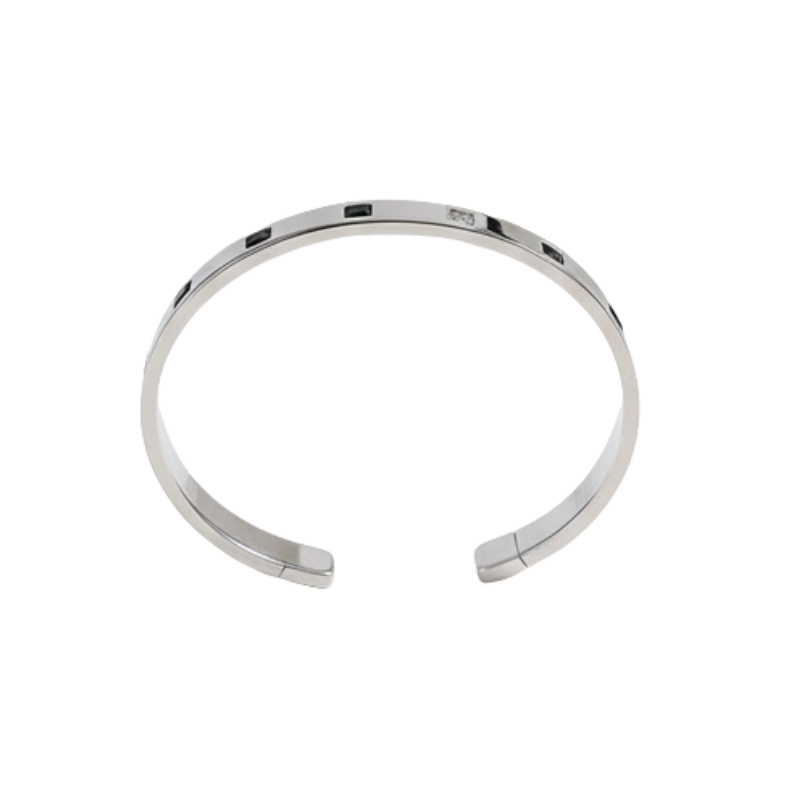 "Linea Magnetica" – Bracciale con anima architettonica