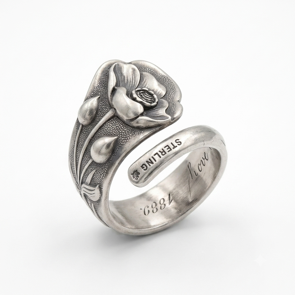 Anello Donna con Fiore – Semplice, Unico e Romantico