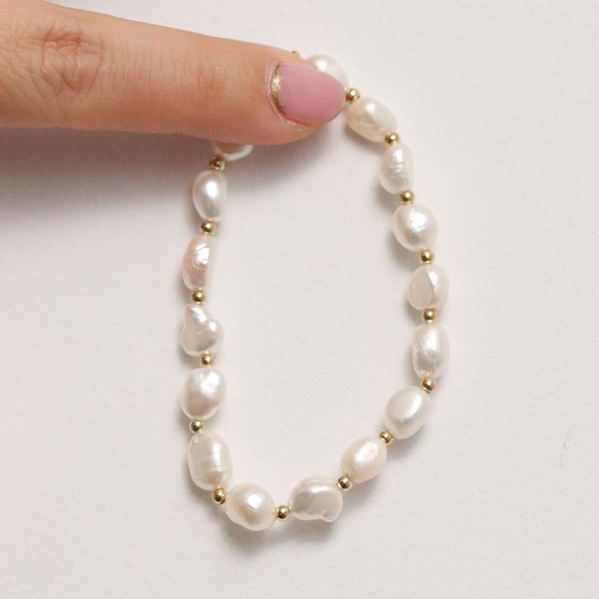 BRACCIALE PERLE D'ACQUA DOLCE