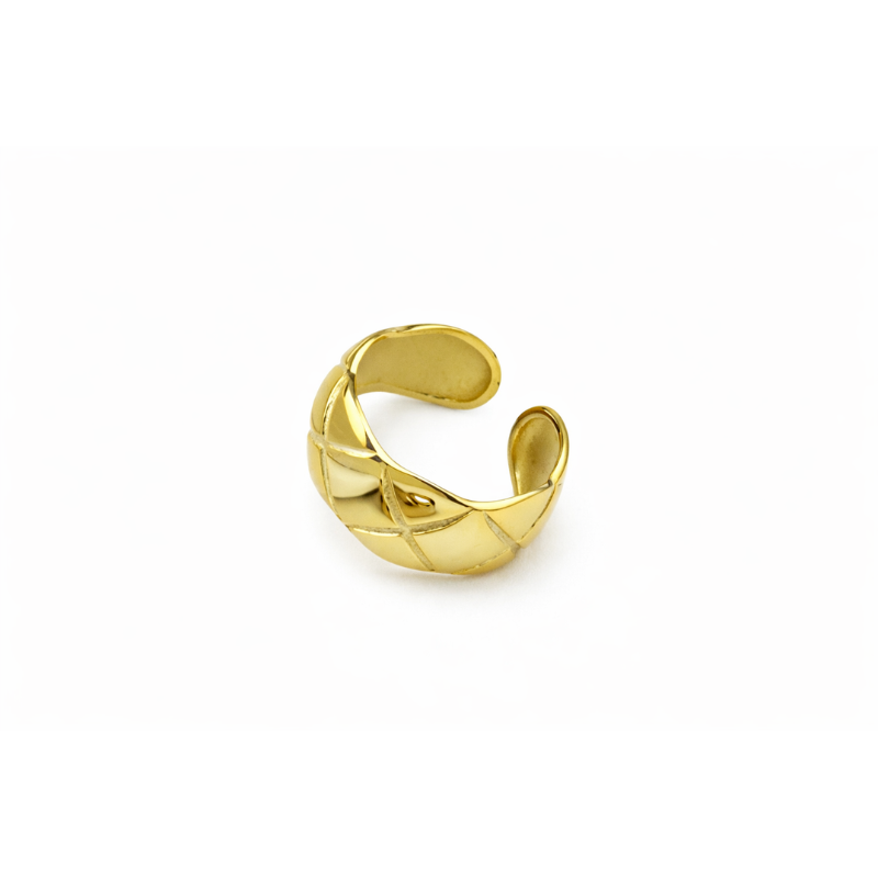 L'anello geometrico in argento 925