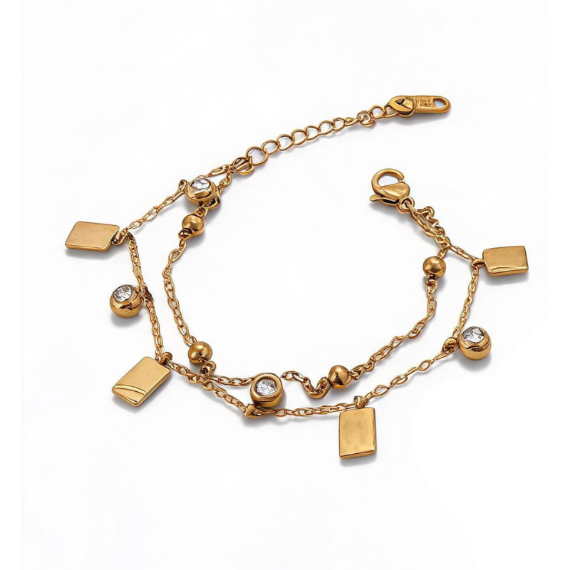 Bracciale “Luce Doppia” — Eleganza sottile, presenza che non svanisce