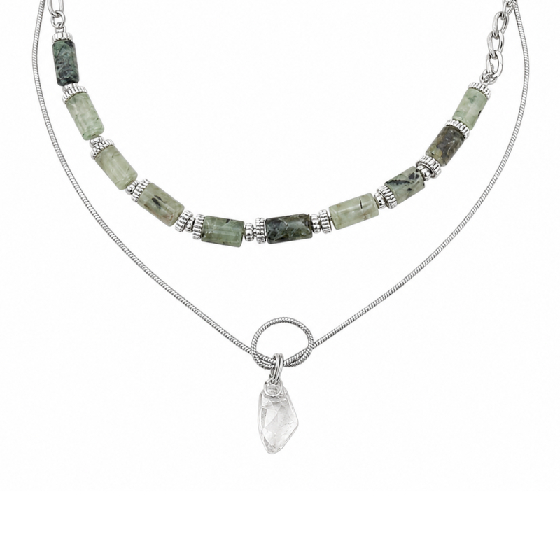 Collana Futuristic in Acciaio