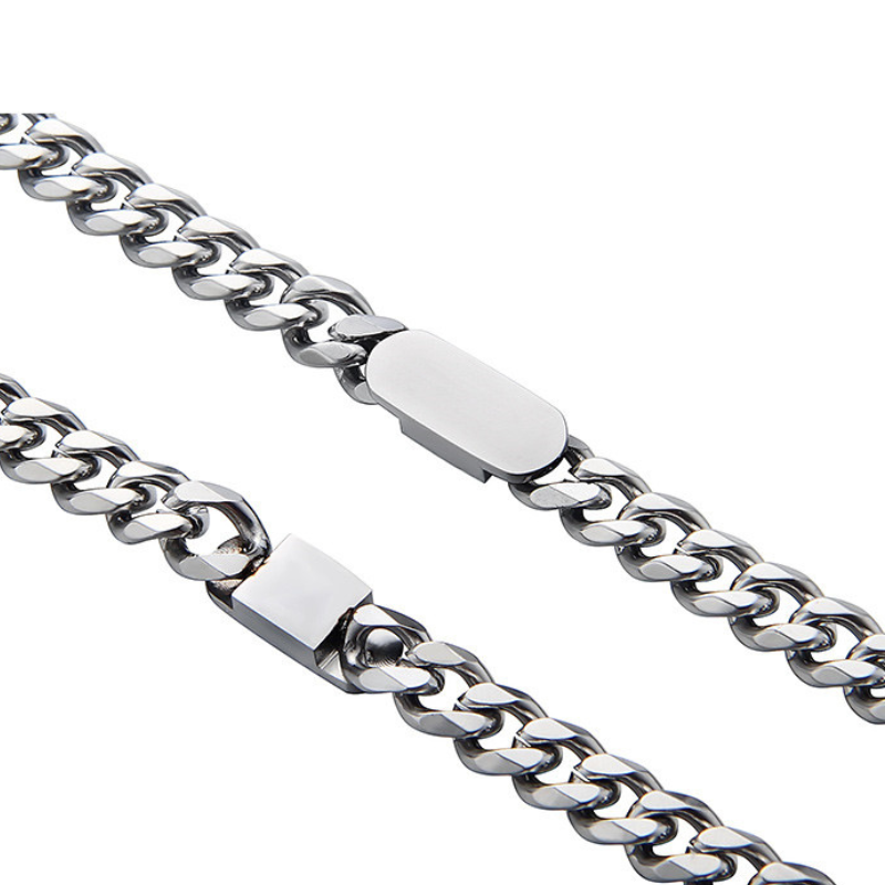 Collana in Titanium Steel per Uomo