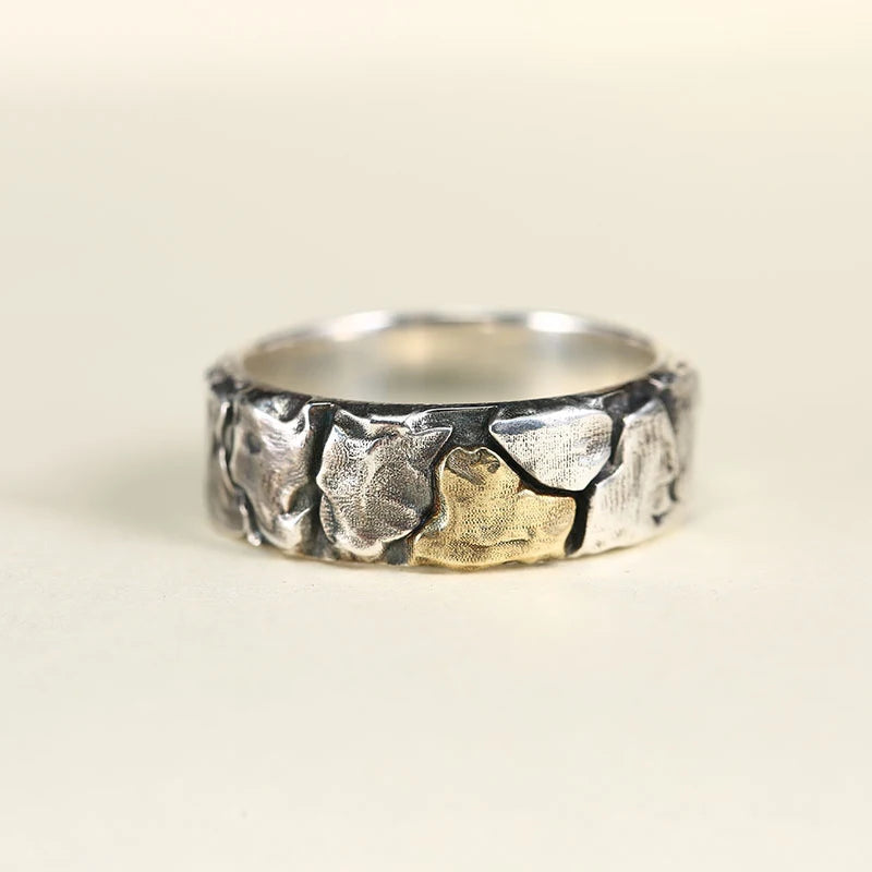 ANELLO VINTAGE EFFETTO CREPA