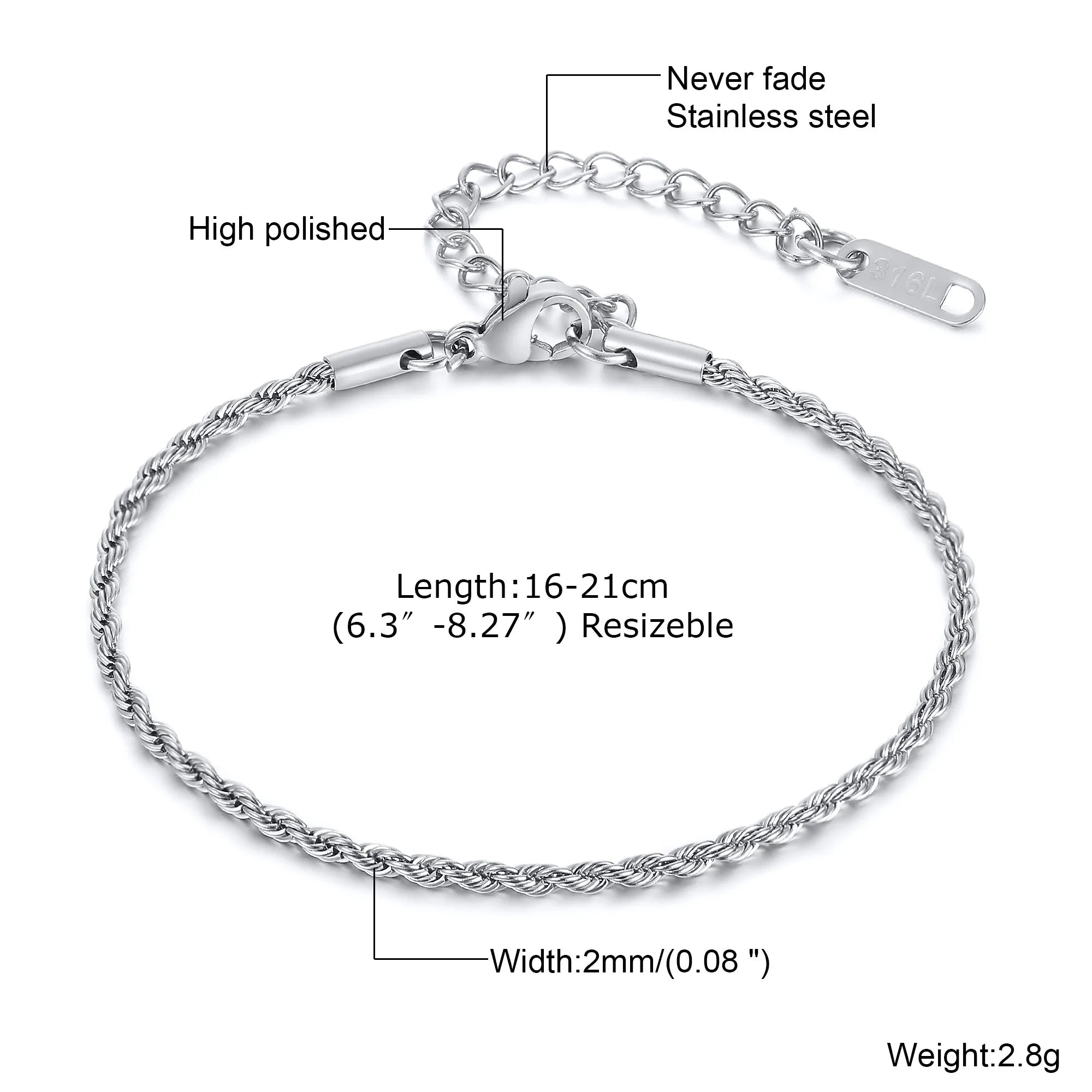 UNO, DUE O TRE BRACCIALI. STESSO IMPATTO