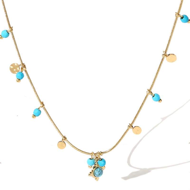 Collana Azzurra Boho Chic