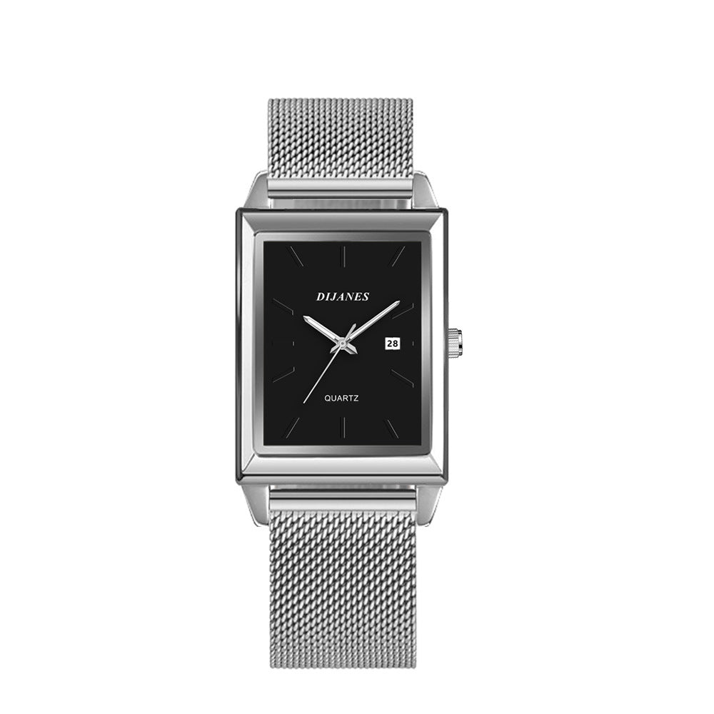 Stile e Precisione: L'Orologio Quartz Uomo Squadrato