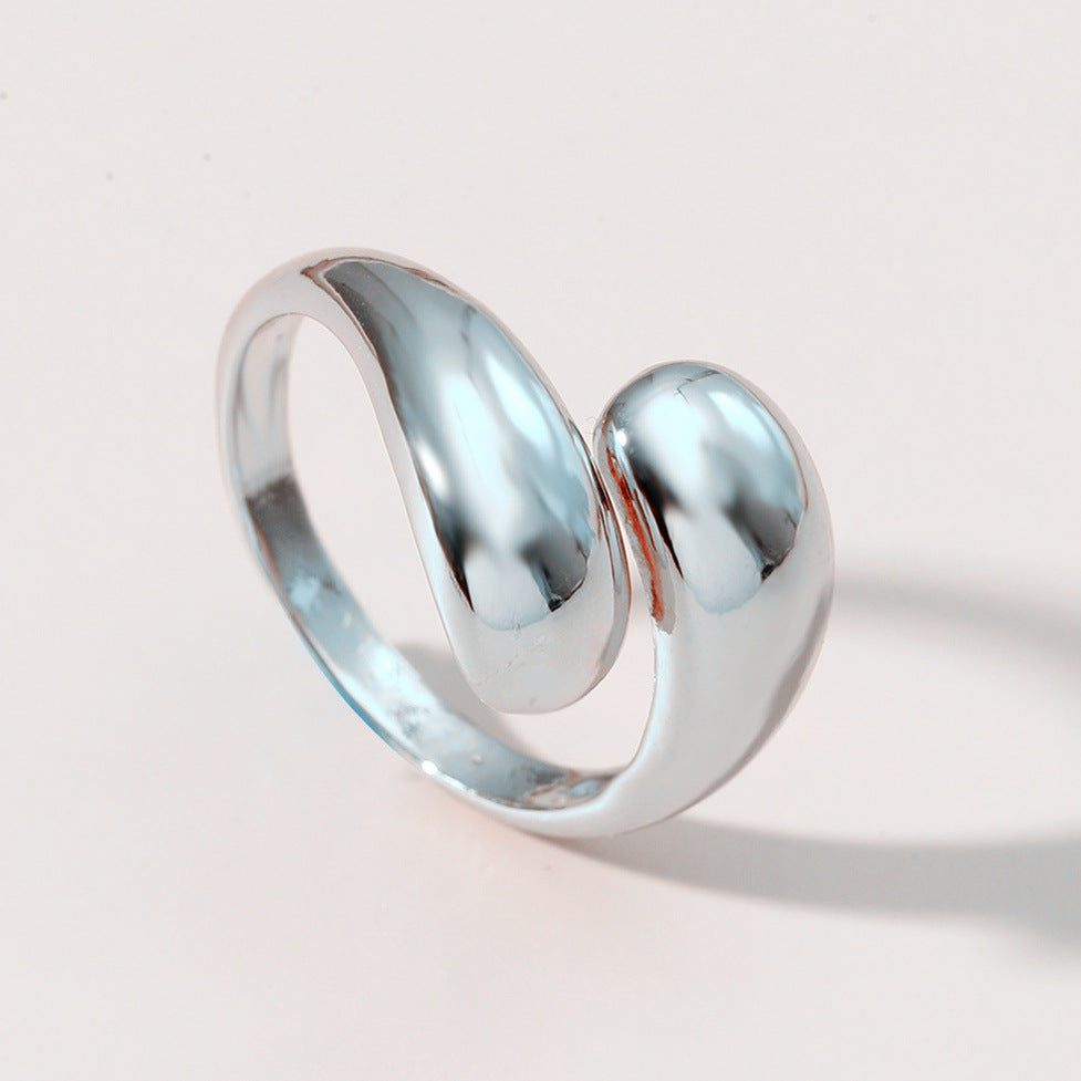Eleganza Minimalista: Anello Regolabile Stile Coreano