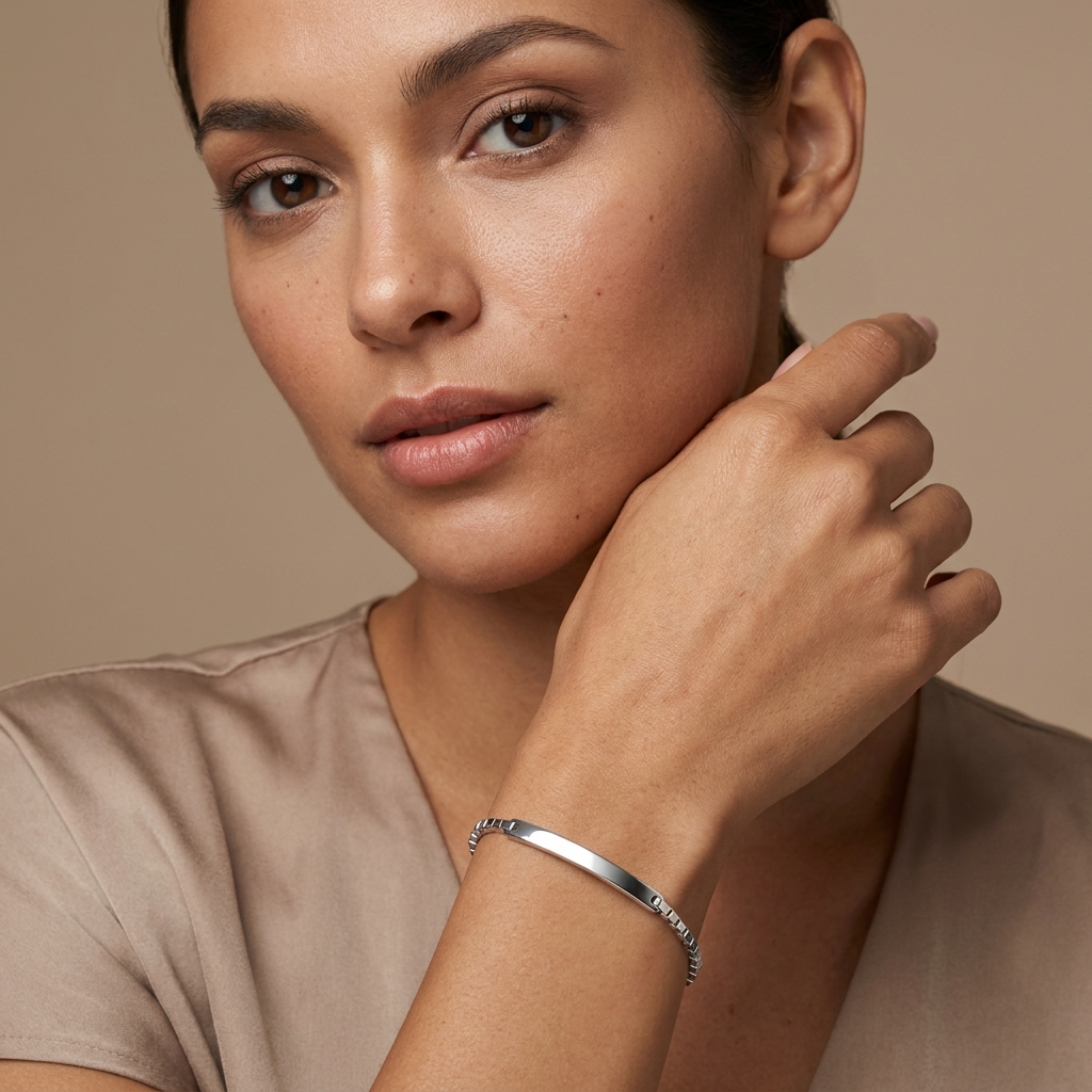 Bracciale "Semplice Parola" — Il tuo stile, ridotto all’essenza
