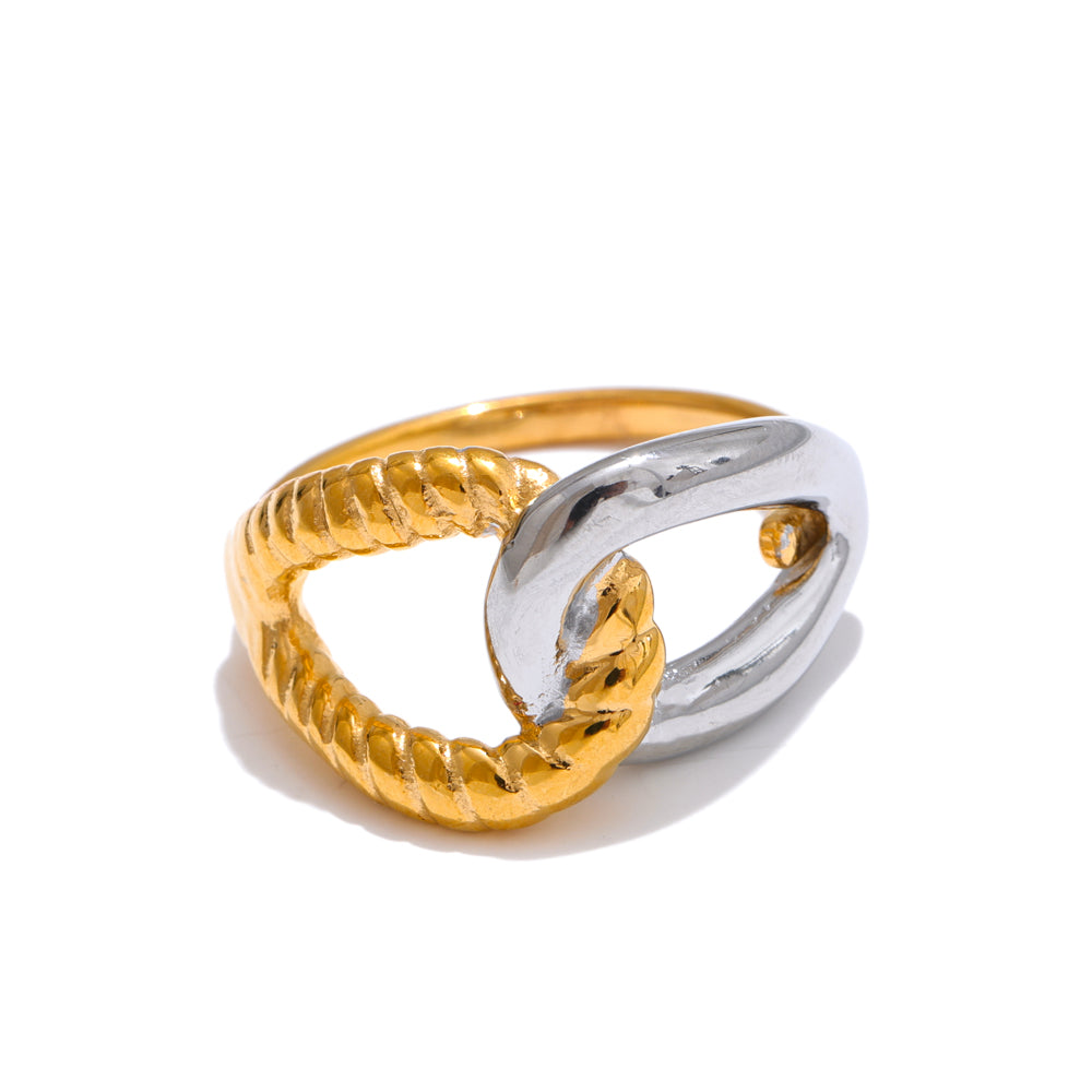 Anello Nodo Magico Elegante