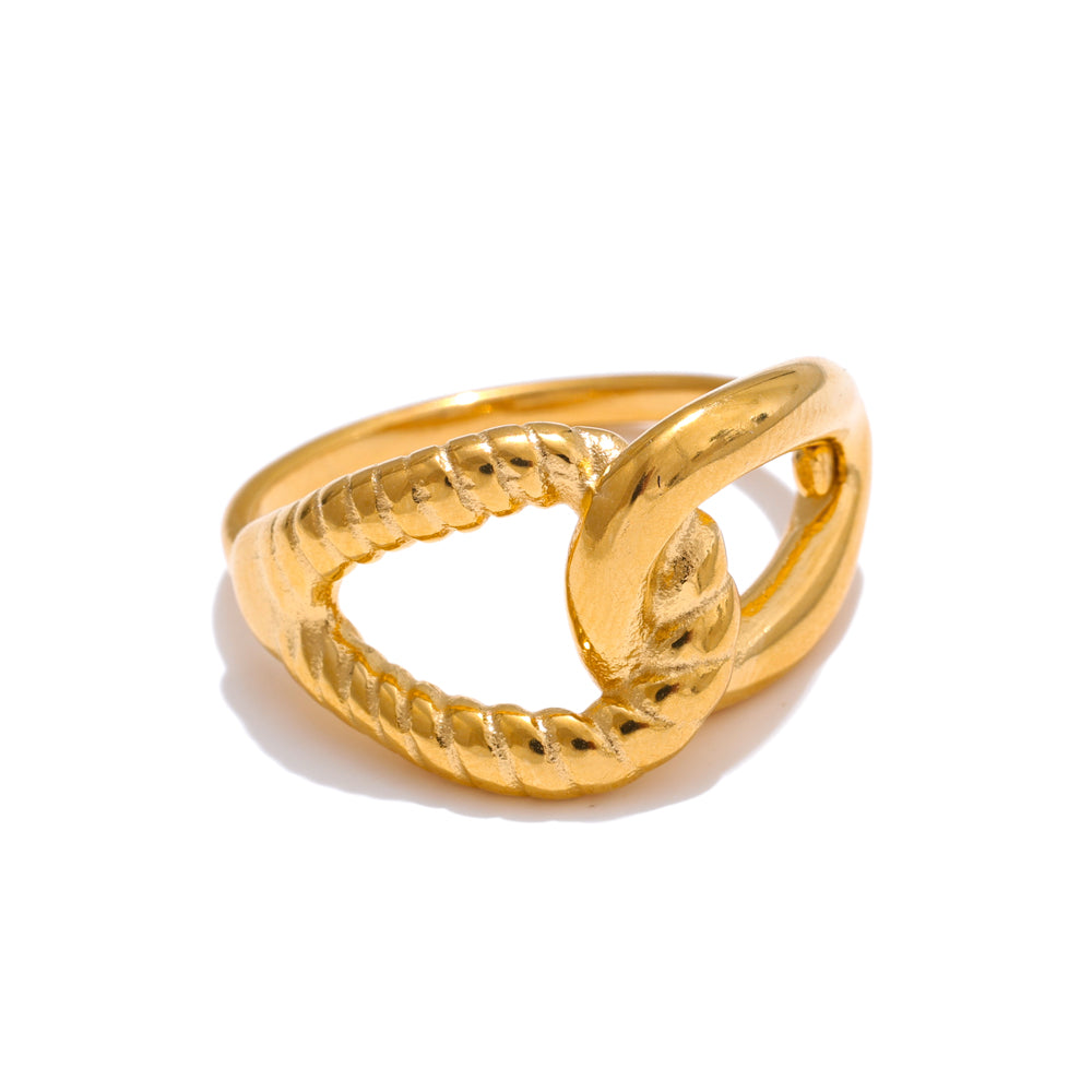 Anello Nodo Magico Elegante