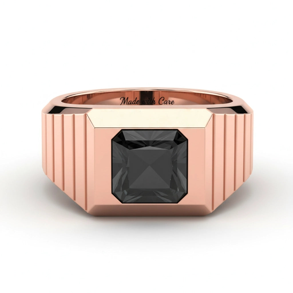 Ebano Archi – Geometria Perfetta in Oro Rosa