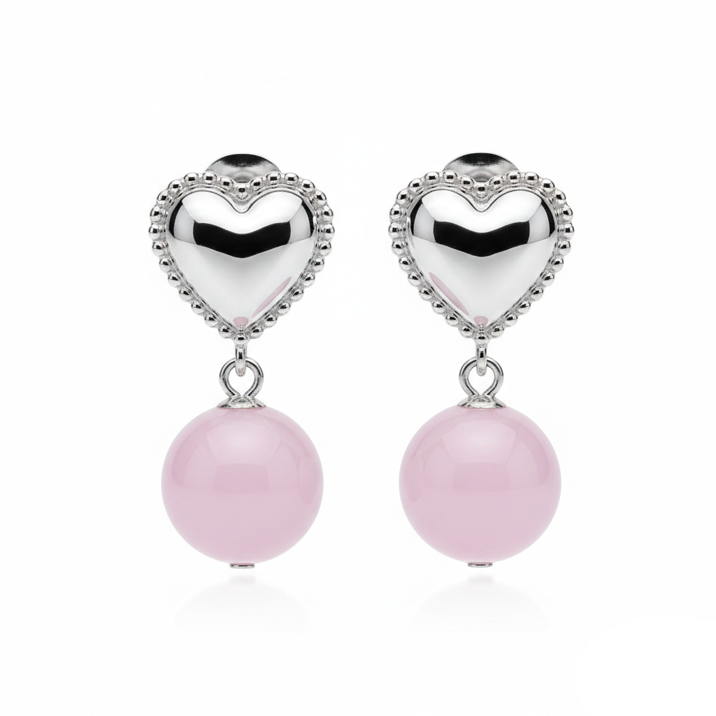 Orecchini “Cuore di Luna”: L’Armonia degli Opposti