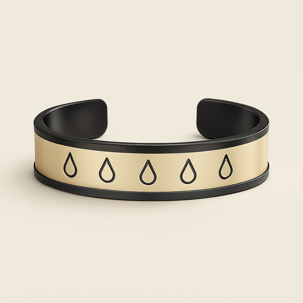 PIOGGIA DORATA – Bracciale “Rain of Gold”
