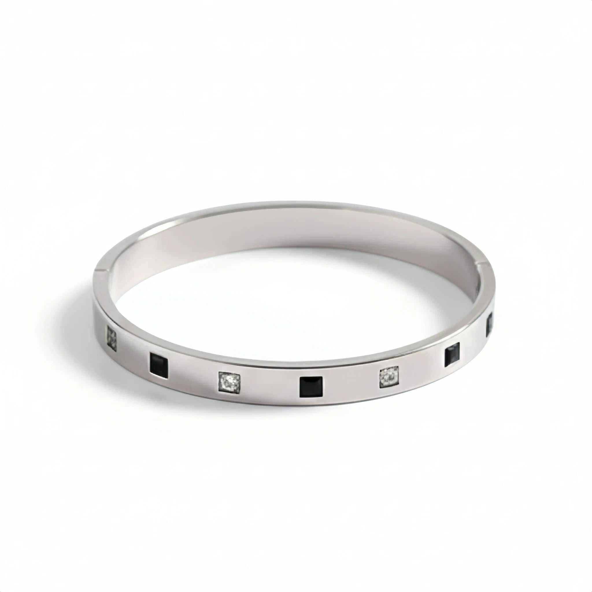 "Linea Magnetica" – Bracciale con anima architettonica
