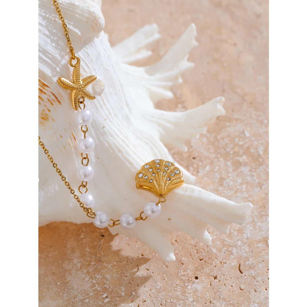 Collana di Perle Estive Eleganti