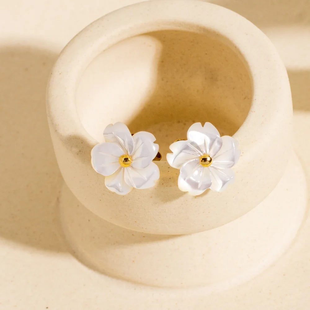 Collana Fiore Dolce in Acciaio