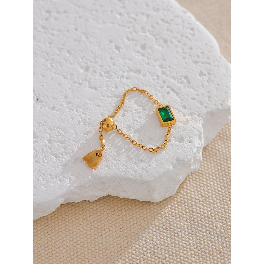 Anello Magico Verde Brillante