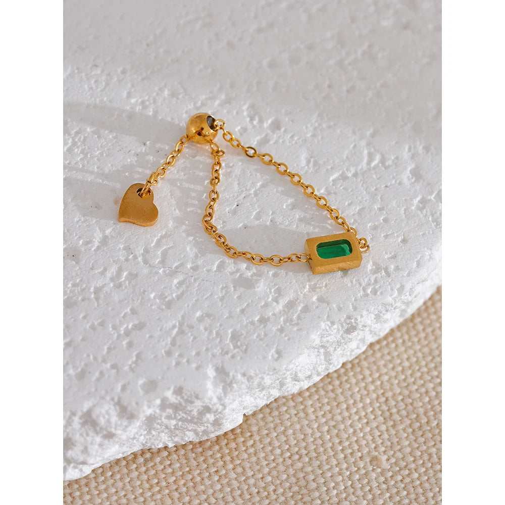 Anello Magico Verde Brillante